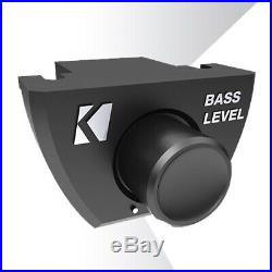 Kicker Compact Under Seat Hideaway Subwoofer add Bass to any vehicle KA46HS10