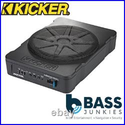 Kicker HS10 10 180 Watts RMS Space Saver Car Underseat Powered Active Enclosure Kicker HS10 10 180 Watts RMS Space Saver Car Underseat Powered Active Enclosure
