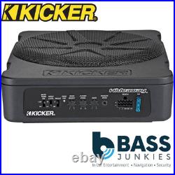 Kicker HS10 10 180 Watts RMS Space Saver Car Underseat Powered Active Enclosure Kicker HS10 10 180 Watts RMS Space Saver Car Underseat Powered Active Enclosure