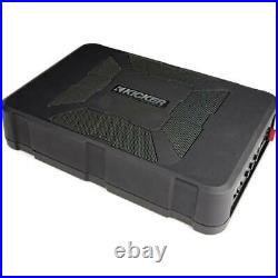 Kicker HS8 8 Amplified Compact Under Seat Car Subwoofer