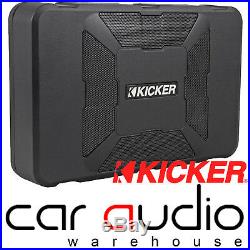 Kicker HS8 Active 150 Watts Amplified Underseat Car Van Sub Subwoofer Bass Box