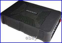 Kicker HS8 Active 150 Watts Amplified Underseat Car Van Sub Subwoofer Bass Box