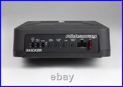 Kicker HS8 Active 150 Watts Amplified Underseat Car Van Sub Subwoofer Bass Box