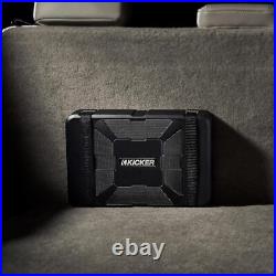 Kicker HS8 Active 150 Watts Amplified Underseat Car Van Sub Subwoofer Bass Box