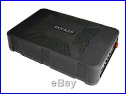 Kicker HS 8 Compact Powered Loaded bass Enclosure 150W RMS Underseat Hideaway