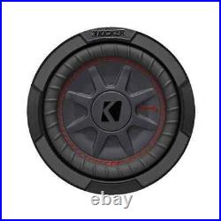 Kicker KA48CWRT672 COMPRT 6.75 Thin Profile Dual Voice Coil Subwoofer 2 Ohm