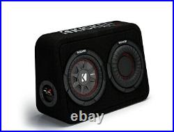 Kicker TCWRT672 Car Audio CompRT 6.75 Thin Profile Loaded Enclosure 2 Ohm