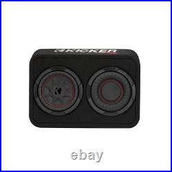 Kicker TCWRT672 Sub 6.75 Inch Thin Profile Subwoofer Loaded Enclosure 300w RMS Kicker TCWRT672 Sub 6.75 Inch Thin Profile Subwoofer Loaded Enclosure 300w RMS