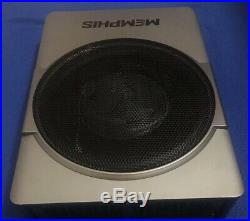 MEMPHIS AUDIO SA110SPD 10 400W POWERED UNDER SEAT ENCLOSED SUBWOOFER SHaLLoW