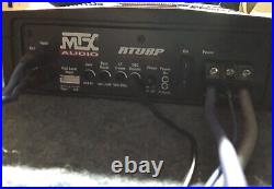 MTX Audio RTU8P 8 Active Amplifier Subwoofer RMS 150W 600W Car Van Under Seat