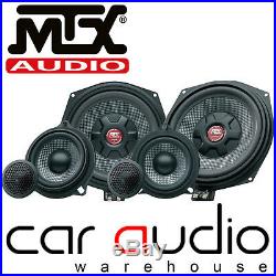 MTX BMW E & F SERIES, MINI, X3, X5 Underseat Subwoofer & Front Door Car Speakers