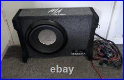 Ma100fa 10 Powered Ported Subwoofer Box 1300w