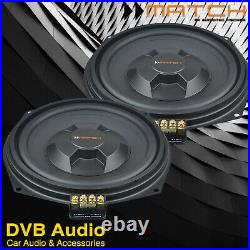 Match MW 8BMW-D Sub 8 OEM Fit Underseat Subwoofer Pair for BMW 1-Series E82
