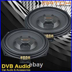 Match MW 8BMW-D Sub 8 OEM Fit Underseat Subwoofer Pair for BMW 1-Series E87