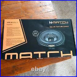 Match for all BMWs with underseat subwoofers uprated subwoofers 200w RMS