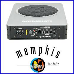 Memphis Audio Sa108sp 8 Powered Underseat Loaded Amplified Subwoofer Enclosure