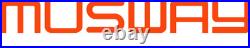 Musway SUB1 ACTIVE UNDERSEAT SUBWOOFER SYSTEM WITH (6 x 8) SUB 100w rms