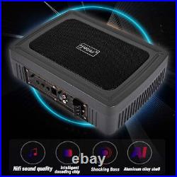 NEW 1200W Active Underseat Car Bass Box Audio Subwoofer Sub Speaker Amplifier UK