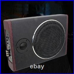 NEW 600W 8 Car Bass Box Audio Underseat Active Amplified Subwoofer Boombox NEW 600W 8 Car Bass Box Audio Underseat Active Amplified Subwoofer Boombox