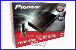 NEW Pioneer TS-WH500A 150 Watt 8.25 Active Loaded Amplified Subwoofer Enclosure