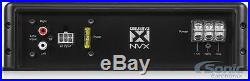 NVX QBUS8v2 Slim Powered Under Seat 8 Car Subwoofer Enclosure Box with Amplifier