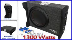 OE AUDIO OE-110FA 10 Inch 25cm 1300W Active Car Subwoofer Bass Box fire down NEW