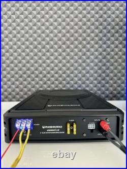 PHOENIXGOLD 8 inch Slim Active Bass Enclosure Car Subwoofer 300 watts