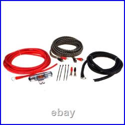 Phoenix Gold Underseat 8 Slim Active Bass Enclosure + Amplifier Wiring Kit
