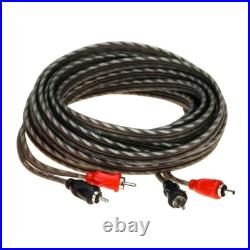 Phoenix Gold Underseat 8 Slim Active Bass Enclosure + Amplifier Wiring Kit