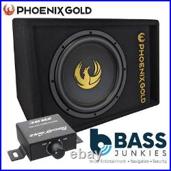 Phoenix Gold Z10AB 10 800 Watts Active Amplified Car Subwoofer Amp Bass Box
