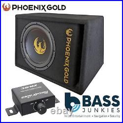 Phoenix Gold Z10AB 10 800 Watts Active Amplified Car Subwoofer Amp Bass Box