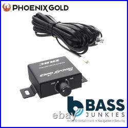 Phoenix Gold Z10AB 10 Active Slim Subwoofer with Built-In Amp Bass Box
