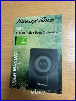 Phoenix Gold Z8150 8 300 Watts Slim Active Monoblock Bass Enclosure OPEN BOX