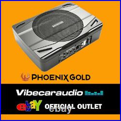 Phoenix Gold Z880 Underseat Active 8 Subwoofer with Built in Amplifier Car Sub