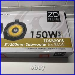 Phoenix Gold ZDSB200S 8 Inch Subwoofers Pair 150w Bmw E60 E90 E82 E92 E87 E63