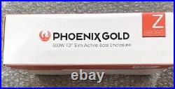Phoenix Gold ZR10P 10 400 Watts Underseat Active Amplified Car Sub Subwoofer