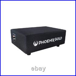 Phoenix Gold ZX18PDF 8 Inch Sub Enclosure Slim Passive Subwoofer Box 250w RMS