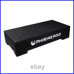 Phoenix Gold ZX28PBS Passive Dual 8 4Ohm SVC Passive Radiator Box Down Firing