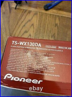 Pioneer TSWX130DA 8 inch Active Subwoofer with Built-in Class D Amplifier