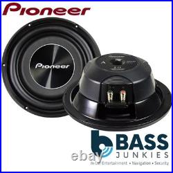 Pioneer TS-A2500LS4 10 25cm 1200 Watts SVC Shallow Slim Car Sub Subwoofer