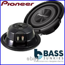 Pioneer TS-A2500LS4 10 25cm 1200 Watts SVC Shallow Slim Car Sub Subwoofer