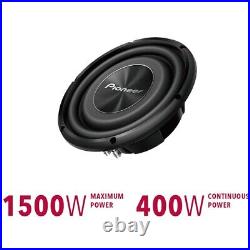 Pioneer TS-A3000LS4 1500 WATTS 12 A Series Shallow Mount Component Subwoofer