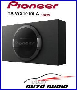 Pioneer TS-WX1010LA 10 Shallow Sealed Subwoofer with Built-in Amplifier 1200W