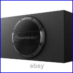 Pioneer TS-WX1010LA Powered Active Subwoofer Shallow Sub Bass Remote 300w RMS