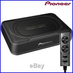 Pioneer TS-WX130DA Under Seat Car Subwoofer Space Saving Amplified Sub 160W