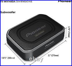 Pioneer TS-WX140DA Class D 160 Watt Active Underseat Subwoofer