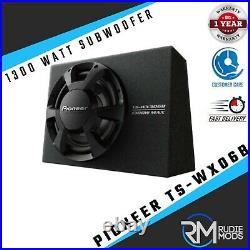 Pioneer TS-WX306B 12 Car Subwoofer in Box 1300w Power