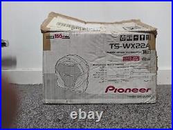 Pioneer ts wx22a subwoofer carrozzeria 150w with box