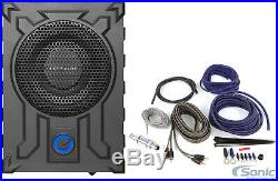Planet Audio PA8W 8 800W Slim Under-Seat Powered Car/Truck Subwoofer+Amp Kit