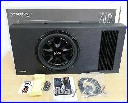 Powerbass PS-AWB121T Car 12 Amplified Shallow Subwoofer Enclosure 200W OPEN#